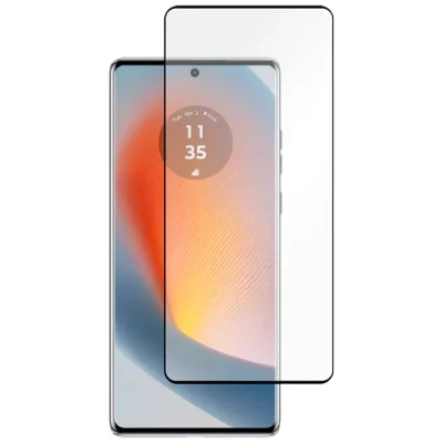 Afbeelding van Just In Case Full Cover Motorola Edge 50 Fusion Screenprotector Zwart