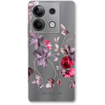 Afbeelding van Case Company® hoesje geschikt voor Xiaomi Redmi Note 13 5G Mooie bloemen Soft Cover Telefoonhoesje Bescherming aan alle Kanten en Schermrand