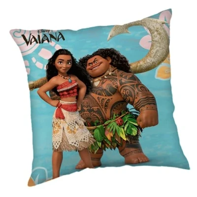 Afbeelding van Moana Blauw vierkant sierkussen, decoratief 40x40 cm, OEKO TEX