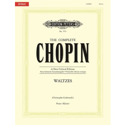 Afbeelding van WALTZES COMPLETE NEW CRITICAL EDITION