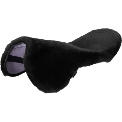Afbeelding van Werner Christ Zadelovertrek Sheepskin Zwart Pony