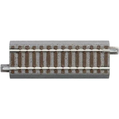 Afbeelding van H0 Roco GeoLine (met ballastbed) 61113 Rechte rails 100 mm 6 stuk(s)