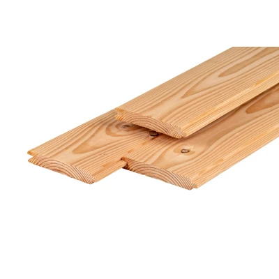 Afbeelding van Blokhutprofiel Douglas Onbehandeld 2,8x19,5x300 cm