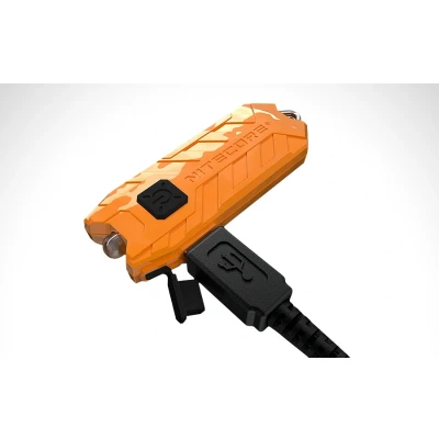 Afbeelding van Nitecore Tube V2.0 Sleutelhangerlamp Oplaadbaar Oranje