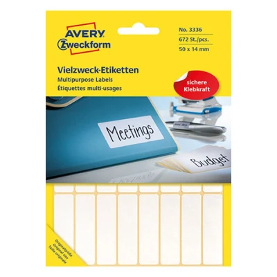 Image de Avery Multi Purpose Labels 3336 étiquettes 672 unités