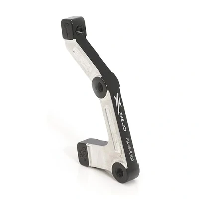 Afbeelding van XLC remdeel adapter PM/IS achter 203mm zwart/zilver BRX26