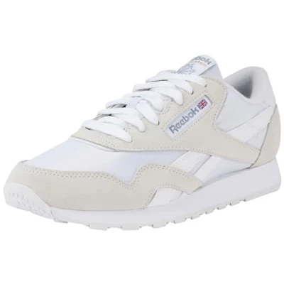 Afbeelding van Reebok Classic CL Sneakers laag, Maat: 42.5, Footwear white Leer en textiel