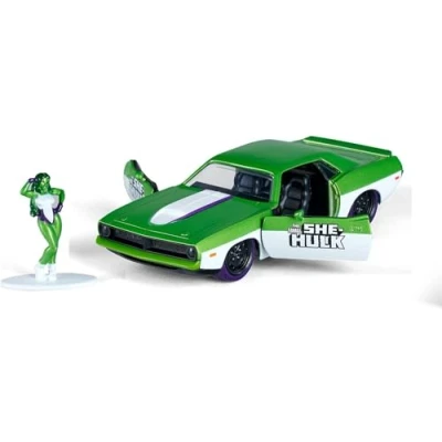 Afbeelding van Jada Toys Marvel She Hulk 1:32 Speelfiguur Verzamelwagen Cadeau