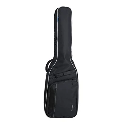Image de GEWA Gig Bag Economy 12mm pour basse électrique, noir (résistant à la déchirure et protégé contre l&#039;eau, rembourrage de 12mm, sangles sac dos luxe, grand compartiment accessoires) 212500