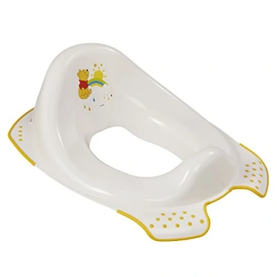Image de keeeper Siège De Toilettes pour Enfants Disney Winnie l&#039;Ourson, 18 Mois à 4 Ans Environ, Fonction Antidérapante, Ewa, Blanc