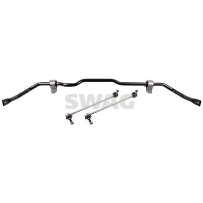 Afbeelding van SWAG 33 10 2685 Stabilisator Vooras Met rubberladers stuurstang VOLKSWAGEN: Golf 6, 5, AUDI: A3 Hatchback, SKODA: Octavia 2 Combi