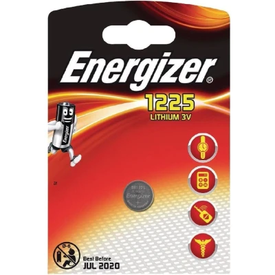 Afbeelding van Energizer En E300164100 Lithium Knoopcel Batterij Br1225 3 V 1 Blister