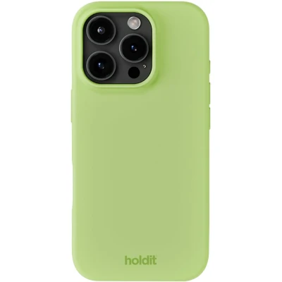 Afbeelding van Holdit Silicone Case voor de iPhone 16 Pro Matcha