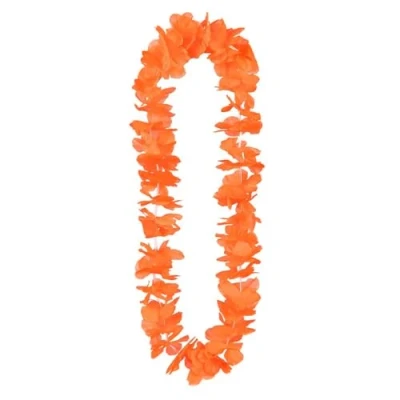 Afbeelding van Boland Hawaïkrans Ohana neon Oranje Volwassenen Unisex Hawaii Koningsdag Holland Supporter