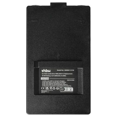 Afbeelding van vhbw Accu compatibel met Olsberg DOH116A industriële afstandsbediening 2000mAh 7,2V NiMH