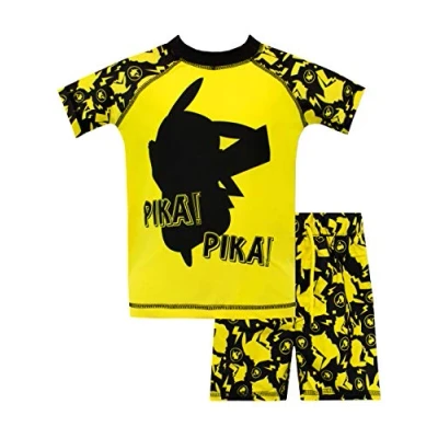 Afbeelding van Pokemon tweedelige badpak Pikachu jongens, Geel.