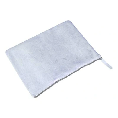 Afbeelding van Clairefontaine 400049C universele tas, laptoptas, 23 x 32 cm, van echt lamsleer, veer hemelsblauw