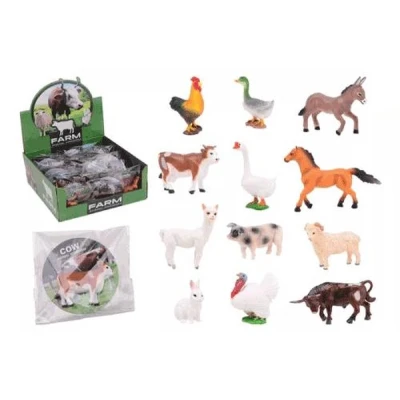 Afbeelding van 36 animal w. boerderijdieren displ.26869