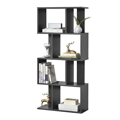 Afbeelding van Boekenkast schap Marseille 130x60x24 cm donkergrijs