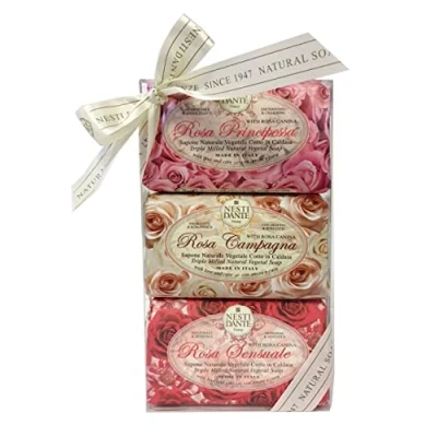Afbeelding van Nesti Dante Rosa Zeepset 3 x 150 gram