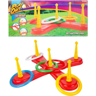 Afbeelding van Toi Toys Play out ringwerpspel bright met 5 ringen