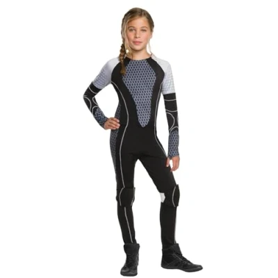 Afbeelding van RUBIES UK Katniss Hunger Games kostuum voor meisjes 98/104 (3 4 jaar) Kinderkostuums