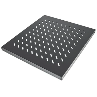 Afbeelding van Intellinet 712538 19 inch Apparaatbodem voor patchkast 1 HE Vast inbouw Geschikt kastdiepte: vanaf 800 mm Zwart
