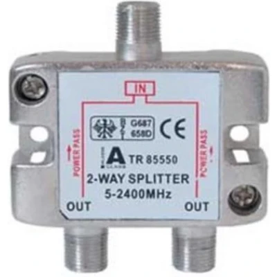 Afbeelding van F satelliet splitter met 2 uitgangen / 5 2400 MHz