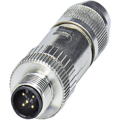 Afbeelding van Phoenix Contact 1424658  Sensor/actuator connector, niet geassembleerd M12 Aantal polen: 5 Stekker, recht 1 stuk(s)