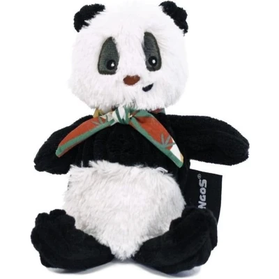Afbeelding van Les Deglingos Knuffel Panda Zwart/wit 22 Cm
