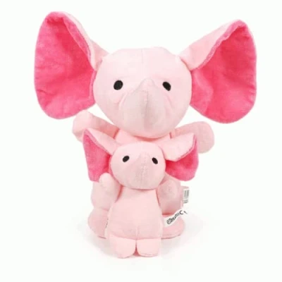 Afbeelding van Knuffel voor honden Gloria Hoa Roze 10 cm Olifant