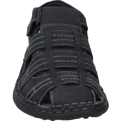 Afbeelding van Josef Seibel Vincent Outdoorsandalen, Heren, Maat: 41, Schwarz Leer