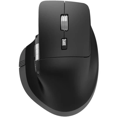 Image de PORT Connect Professional ULTIMATE Souris rechargeable optique 6 boutons sans fil 2.4 GHz, Bluetooth récepteur USB