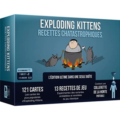 Image de Jeu d&#039;ambiance Exploding Kittens Recettes Chatastrophiques
