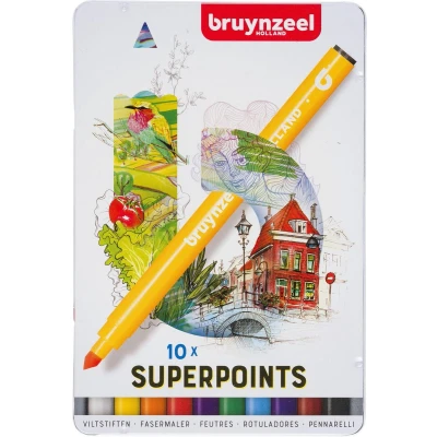 Afbeelding van Bruynzeel Expression viltstiften blik 10