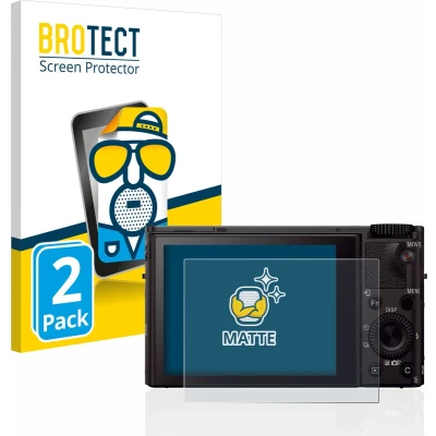 Afbeelding van BROTECT Screenprotector voor Sony Cyber Shot DSC RX100 III Folie Beschermfolie matte (2 Stuks)