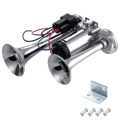 Afbeelding van Rupse Persluchthoorn met compressor, 118 dB, 12 V, voor auto&#039;s, vrachtwagens, boten, motorfietsen