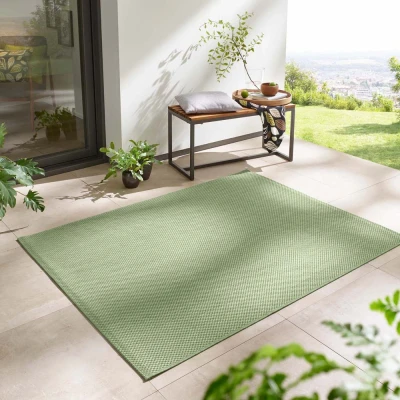 Afbeelding van Buitenkleed Elara Groen 80x150 Cm