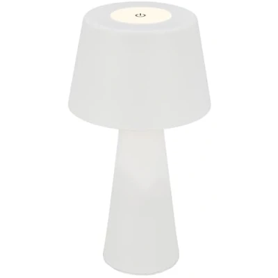 Afbeelding van Briloner Leuchten KIHI oplaadbare LED tafellamp 3,5W 3 traps dimmer Touch batterij wit