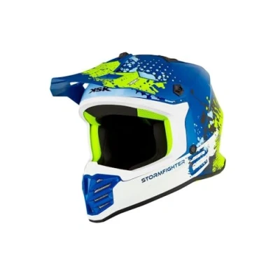 Afbeelding van KSK Stormfighter Cross helm, versierd, maat XS (53 54 cm)