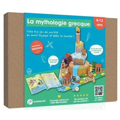 Image de La mythologie grecque Kit Pandacraft 8 12 ans