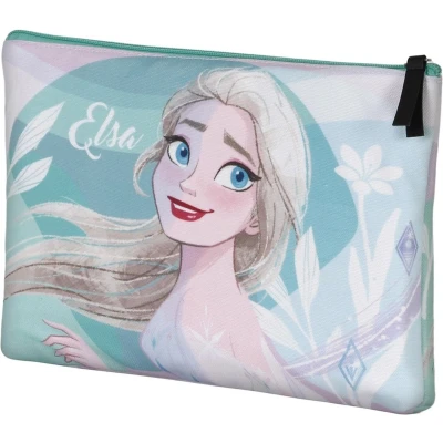 Afbeelding van toilettas Frozen 2 zomer zon blauw 30,5 x 22,5 cm, Blauw, één maat, zomer, Soleil