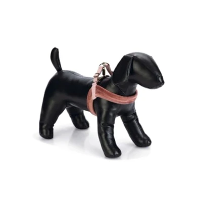 Afbeelding van Designed by Lotte Hondentuig Velura Fluweel Roze 52cm