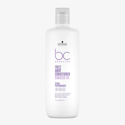 Afbeelding van Schwarzkopf BC Frizz Away Conditioner 1000ml Haibu by Kapperskorting.com
