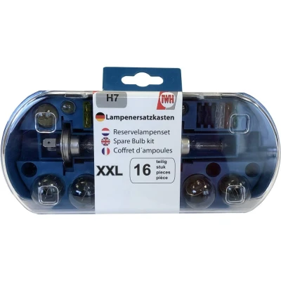 Afbeelding van IWH 019500 Halogeenlamp reservebox H7 55 W 12 V