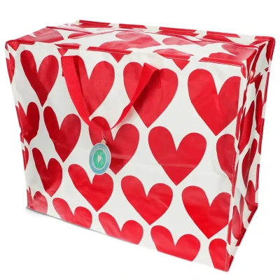 Afbeelding van Rex london jumbo opbergtas hearts