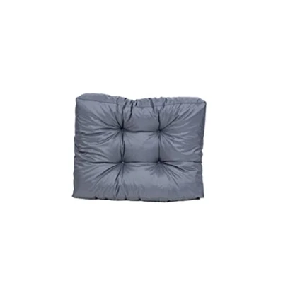 Afbeelding van TexDeko Garden palletkussens, 60 x 80 cm, waterafstotend, gewatteerd, premium 18 grijs