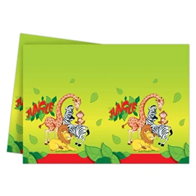 Afbeelding van ALMACENESADAN, 5172, verjaardagsfeestpakket, tafelkleed 120 x 180 cm, licentie Toy Story (Jungle)