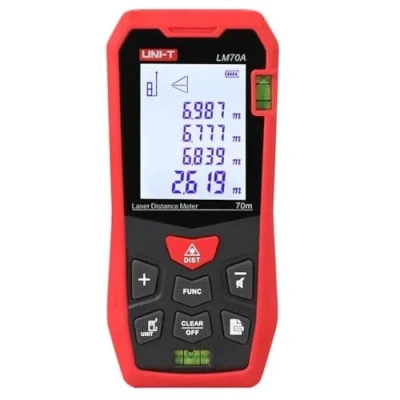Afbeelding van UNI T laserafstandsmeter 70m nauwkeurigheid 2mm (LM70A)