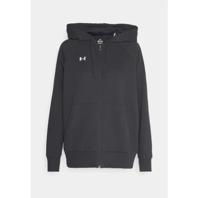 Afbeelding van Under Armour Rival Hoodie Sweater met rits, Dames, Maat: XS, Black/white